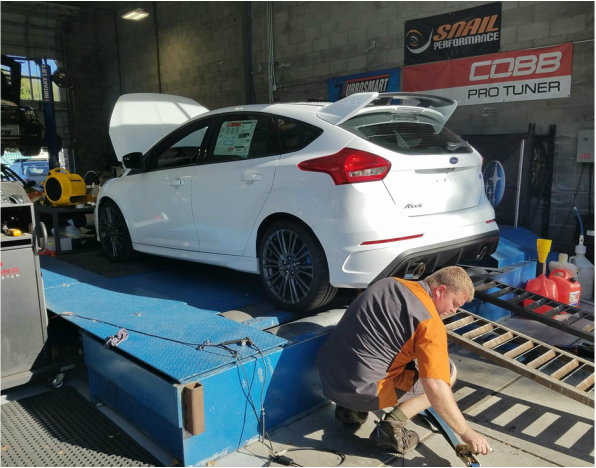 Ford RS on the dyno